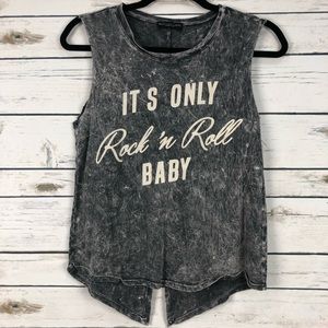 NWOT Recycled Karma medium rock & roll shirt